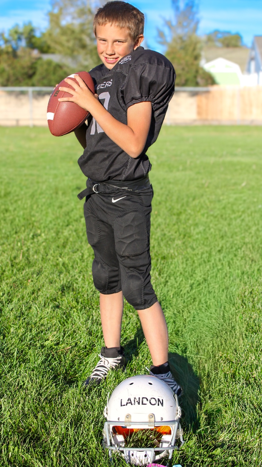 Raiders team football portrait